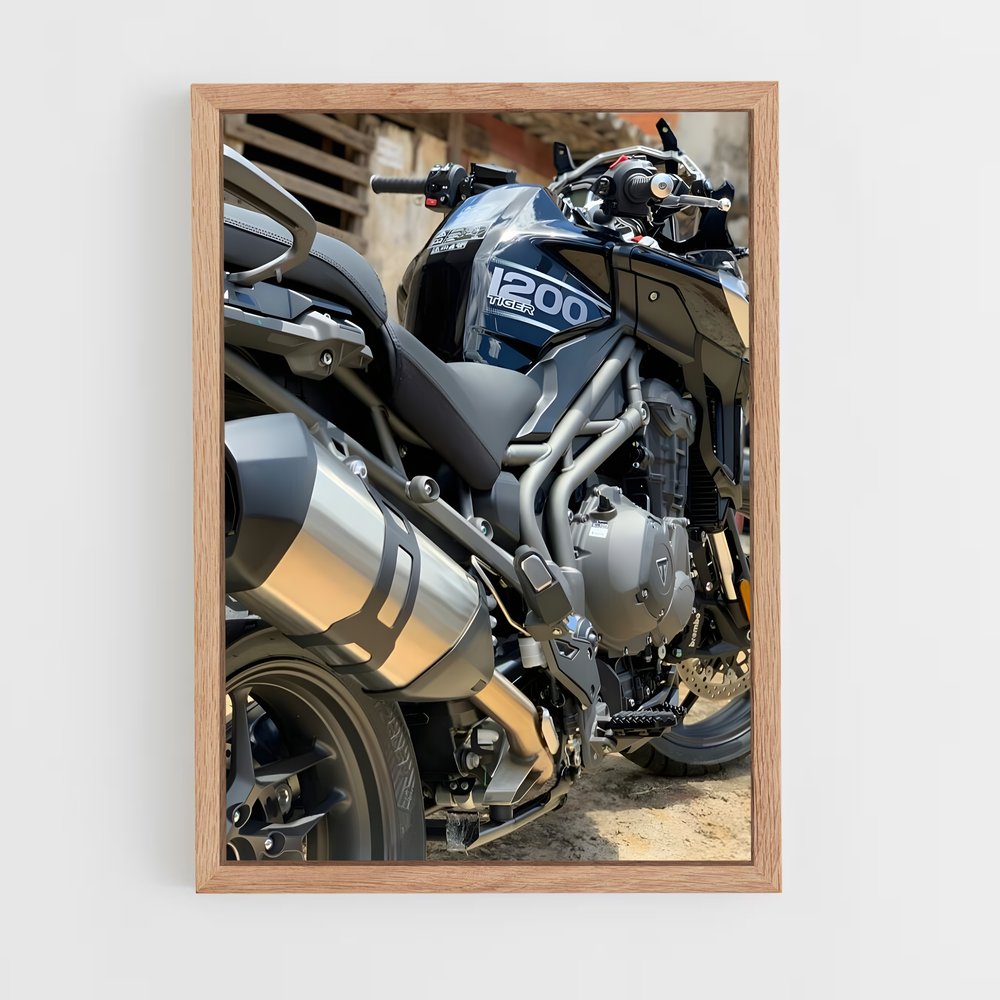 Poster Duo de Motos – affiche Triumph (vue 4)